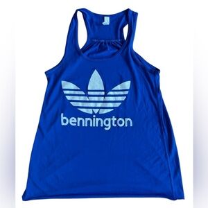 Bennington razor back Royal Blue Graphic Tank Top